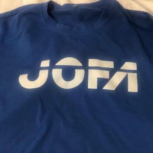Brand New Vintage Hockey Jofa Men's Blue Large T-Shirt